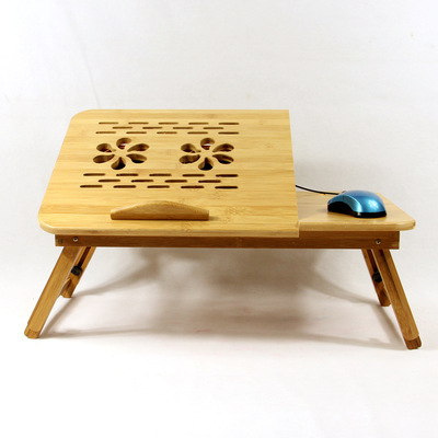 【廠家批發(fā) 竹筆記本電腦桌 床上懶人桌 散熱先鋒 雙靜音USB風(fēng)扇】?jī)r(jià)格,廠家,圖片,桌類,龍泉市奇客竹木制品廠-
